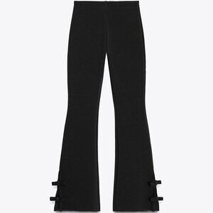 ZARA FLARE TIE STRETCH LEGGINGS - NWT